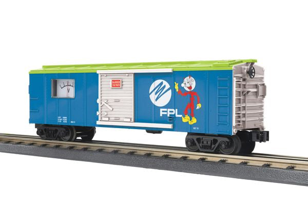 MTH 30-71081 Florida Power & Light Box Car with Power Meter