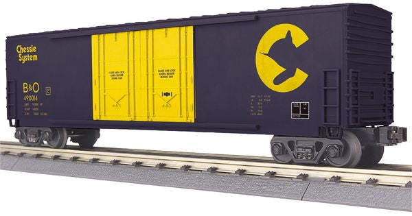 MTH 30-71173 Chessie 50' Double Door Plugged Box Car