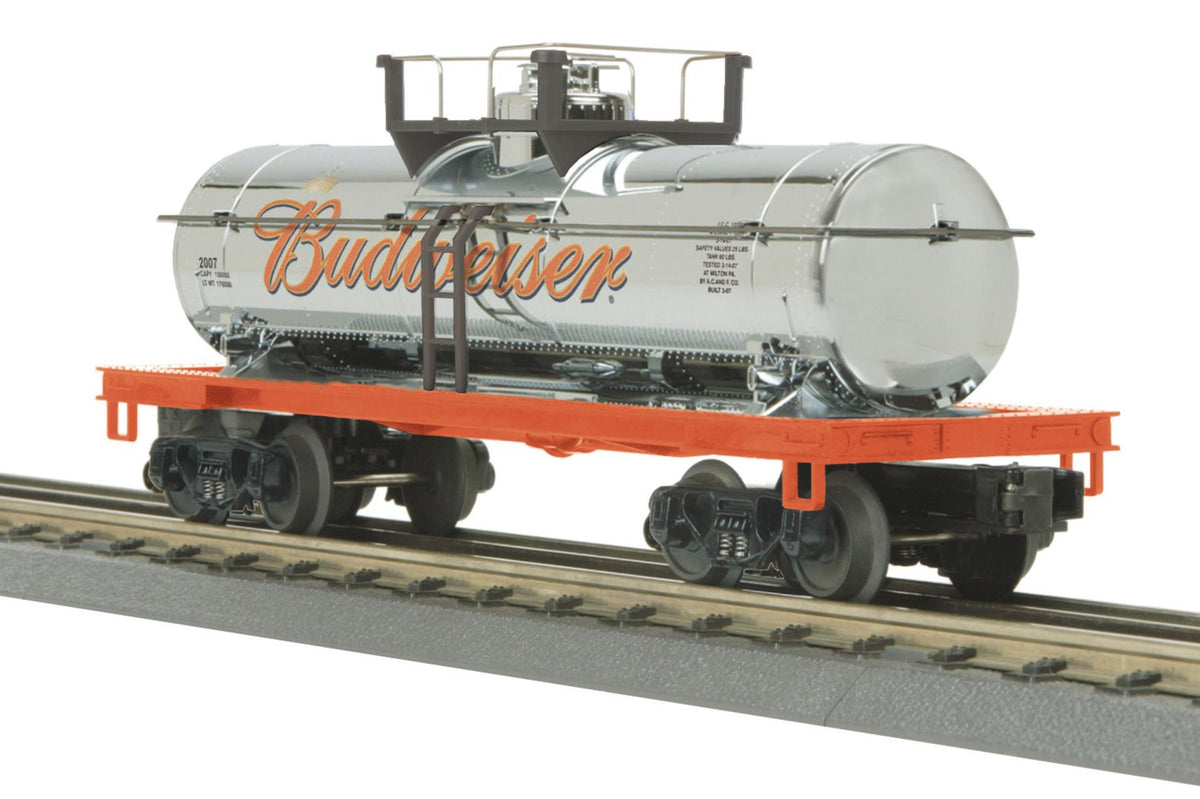 MTH 30-73240 Budweiser (Chrome) Tank Car