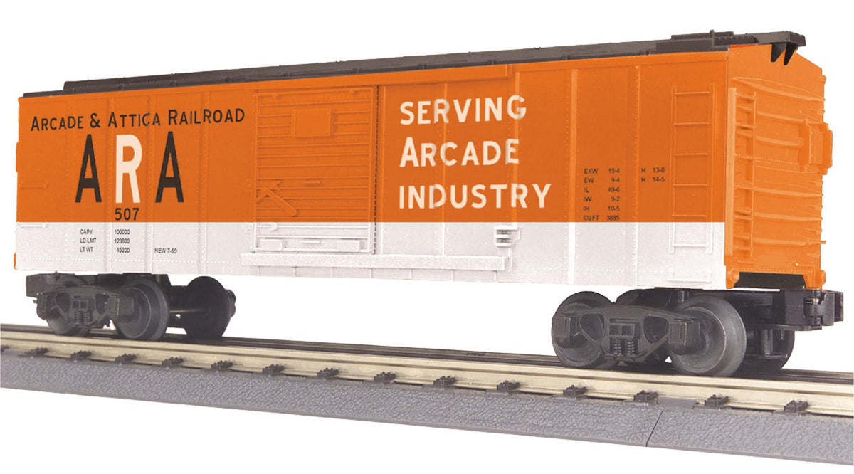 MTH 30-74009 Arcade & Attica Railroad Box Car 30-74009
