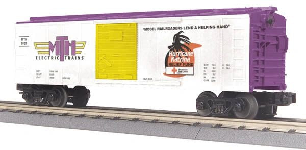 MTH 30-74335 MTH Electric Trains Katrina Fundraiser Box Car