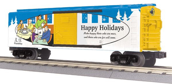 MTH 30-74824 Happy Hollidays Box Car