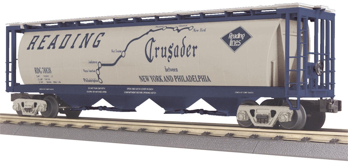 MTH 30-75203 Reading 4-Bay Cylindrical Hopper Car