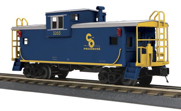 MTH 30-77401 Chesapeake & Ohio Extended Vision Caboose