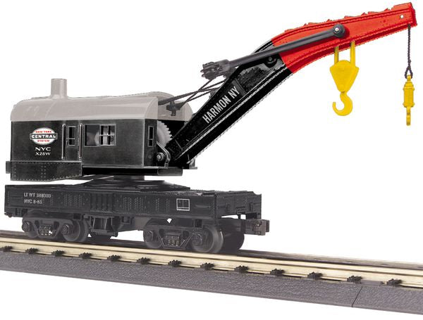MTH 30-79651 New York Central Crane Car and Tender