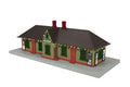 MTH 30-90549 Washington Country Passenger Station with Christmas LED's