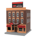 MTH 30-90625 CNN Fake News Outlet 3 Story Building