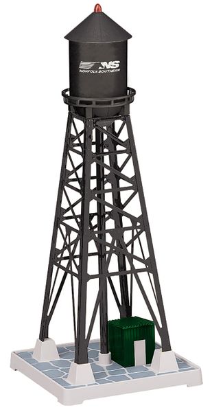 MTH 30-90706 Norfolk Southern #193 Industrial Water Tower with Blinking Light
