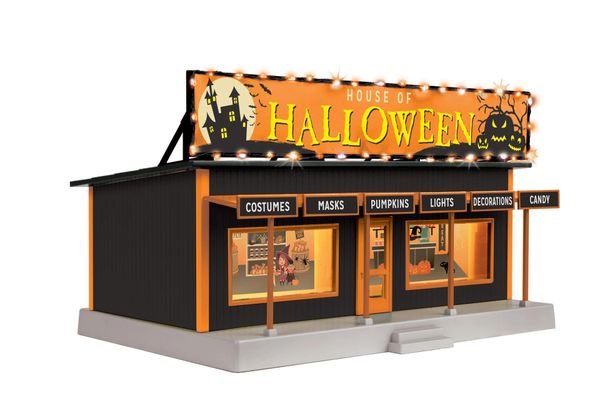 MTH 30-90728 Halloween Road Side Stand with Operating Lights