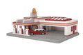 MTH 30-91002 Route 66 Operating Gas Station