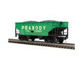 Atlas O 3001396 Peabody 2 Bay Offset Hopper Car