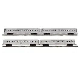 Atlas O 3001661 New York Central 4 Car Premier Streamlined Passenger Set