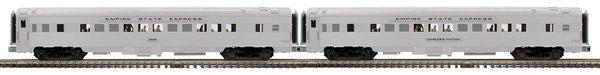 Atlas O 3001662 New York Central 2 Car Premier Streamlined Passenger Cars