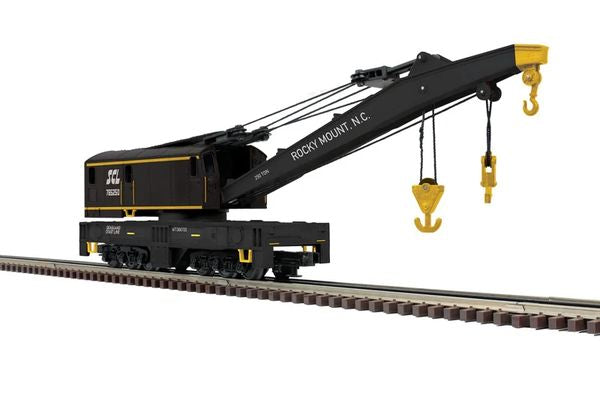 Atlas O 3001746 and 3001752 Seaboard Coast Line Premier Crane and Tender