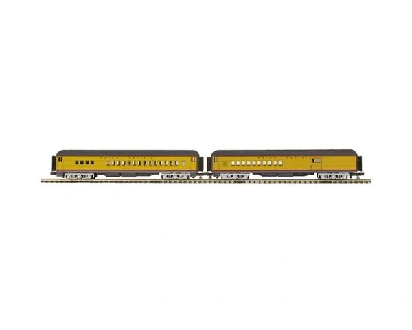 Atlas O 3001774B Union Pacific Premier Madison Heavyweight 2 Car Passenger Set