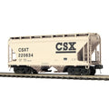 Atlas O 3001889 CSX Premier 2-Bay Centerflow Hopper