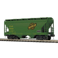 Atlas O 3001893-2 Chicago & North Western Premier 2-Bay Centerflow Hopper (Green)