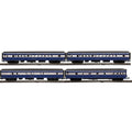 Atlas 3001946 Baltimore & Ohio Premier 4 Car 70' Streamlined Passenger Set