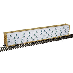 Atlas O 3001792 TTX Master 73' Center Divider Flat Car