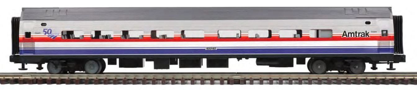 Atlas O 3007085 Amtrak Amfleet Phase III 50th Anniversary Passenger Car