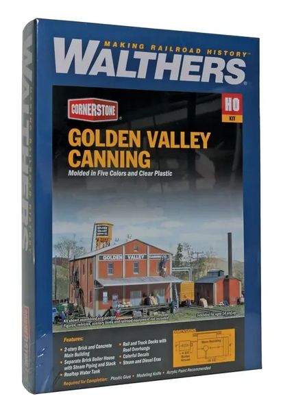 Walthers Cornerstone HO Kit 933-3018 Golden Valley Canning Company