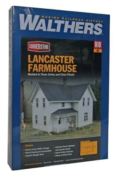 Walthers HO 933-3333 Rural Lancaster Farmhouse