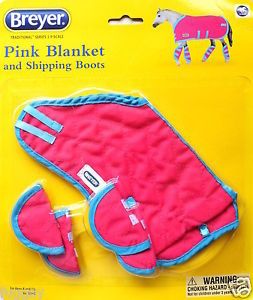 BRY 3948 Shipping Blanket & Boots (Pink)