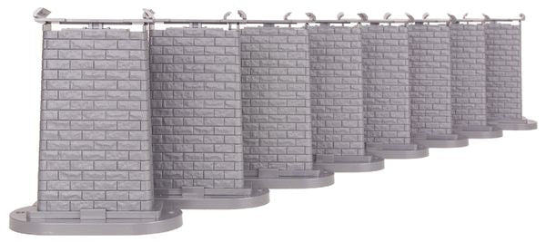 MTH 40-1136 Real Trax 8 Piece Elevated Trestle Set