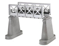 MTH 40-1102 O Scale Girder Bridge (Silver) with Piers