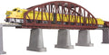 MTH 40-1103 Steel Arch Bridge (Rust) with Blinking Light