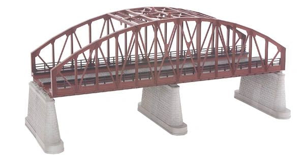 MTH 40-1109 2 Track Steel Arch Bridge Rust Colored