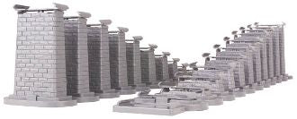 MTH 40-1145 Lionel Fastrack 24 Piece Graduated Trestle