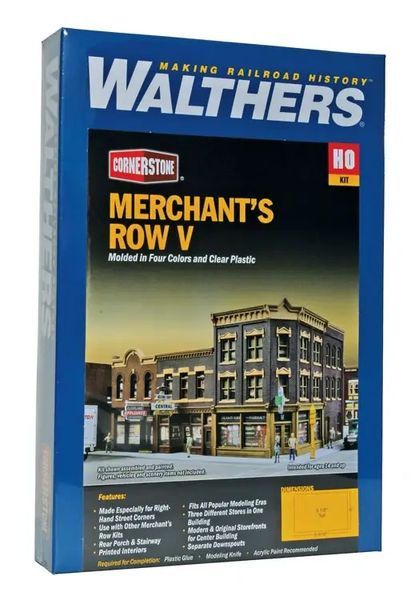 Walthers HO 933-4041 Merchant's Row V Kit