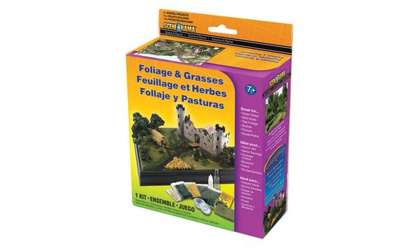WDS 4120 Bushes, Foliage & Grasses Kit