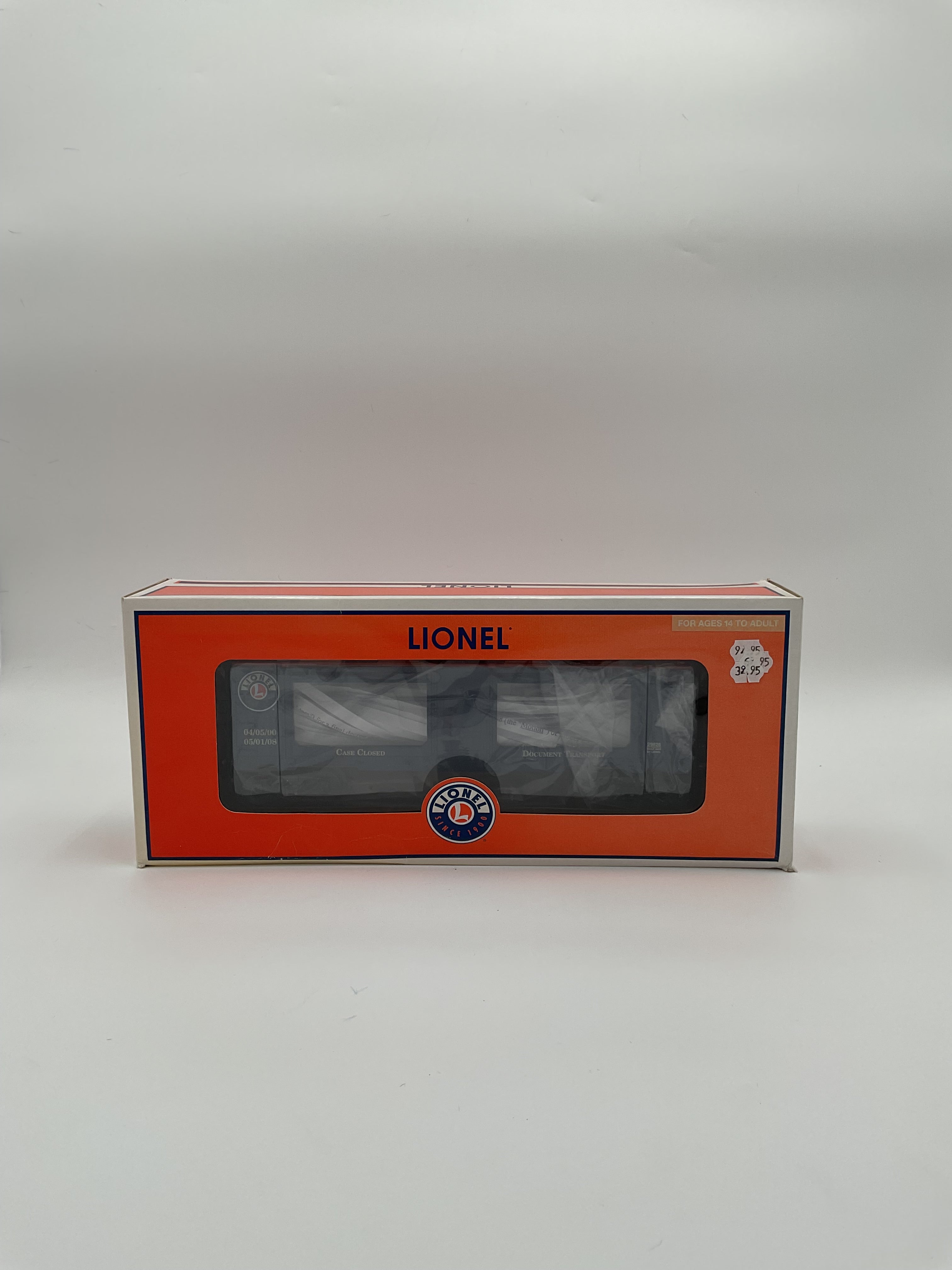Lionel O 29626 “Case Cold” Mint Car