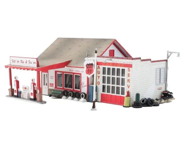 WDS 5025 Woodland Scenincs BR5025 Fill'er Up & Fix'er O Scale (Built-Up)