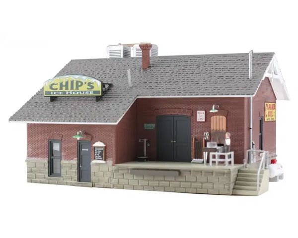 WDS 5028 Chip's Ice House HO Scale (Built-Up)