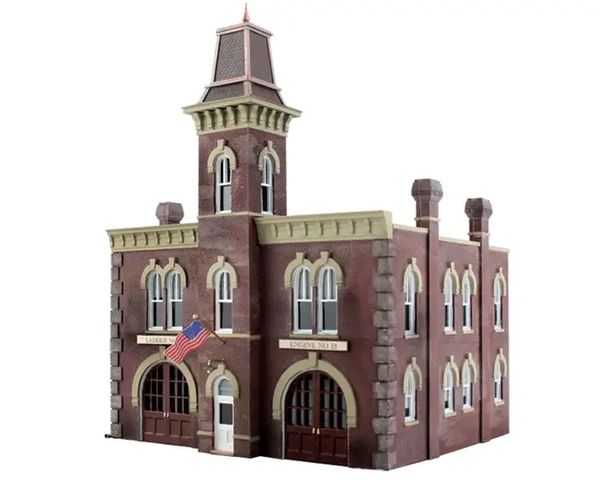 WDS 5034 Firehouse HO Scale (Built Up)
