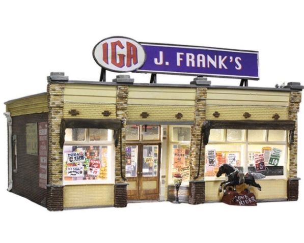 WDS 5050 J. Frank's Grocery HO Scale (Built Up)