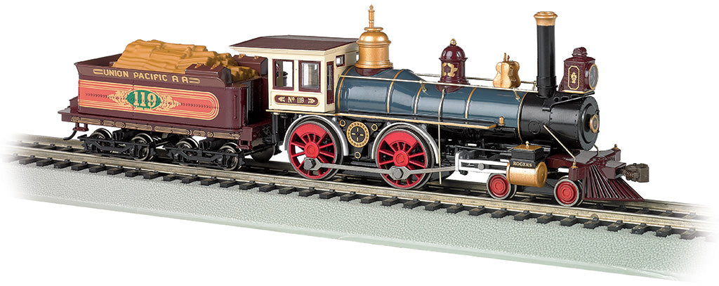 Bachmann HO 51002 Union Pacific #119 4-4-0 American Locomotive and Tender