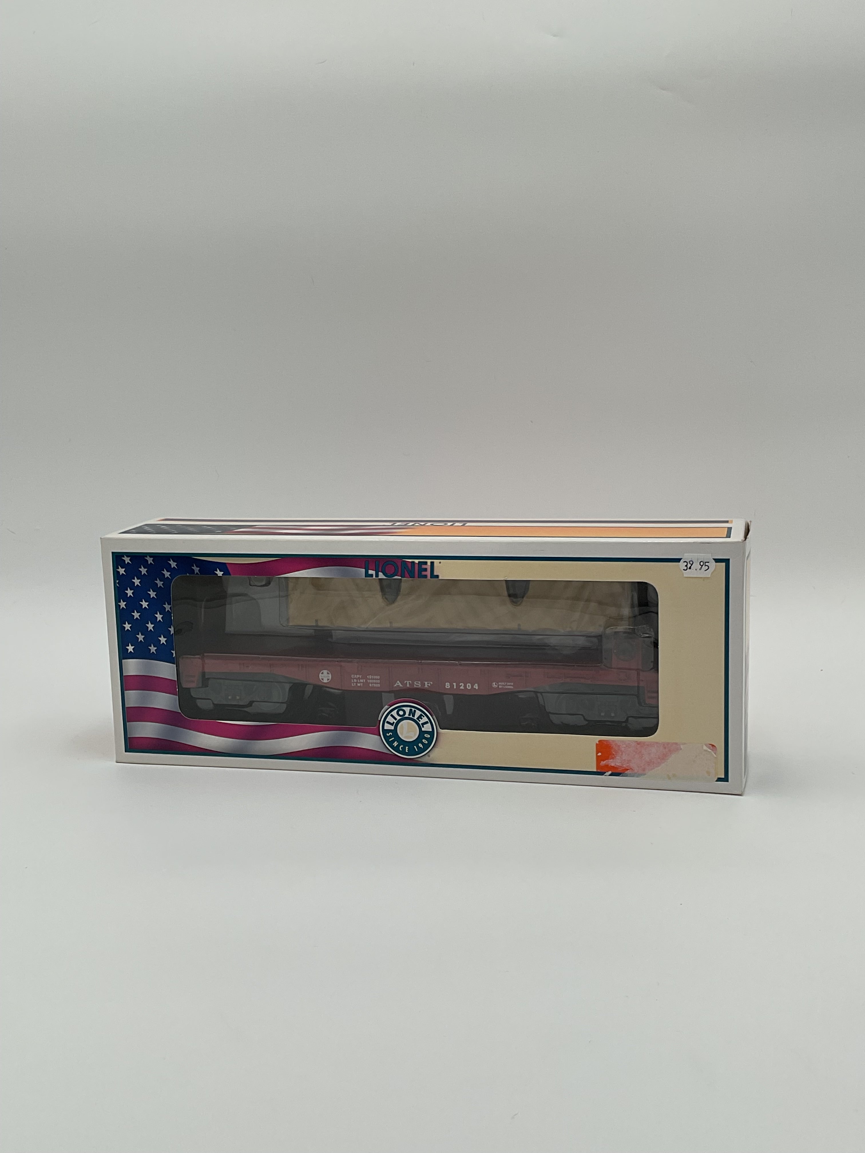 Lionel O 81204 Santa Fe Flatcar
