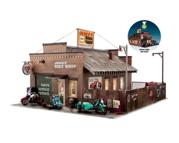 WDS 5846 Deuce's Bike Shop O Gauge (Built Up)