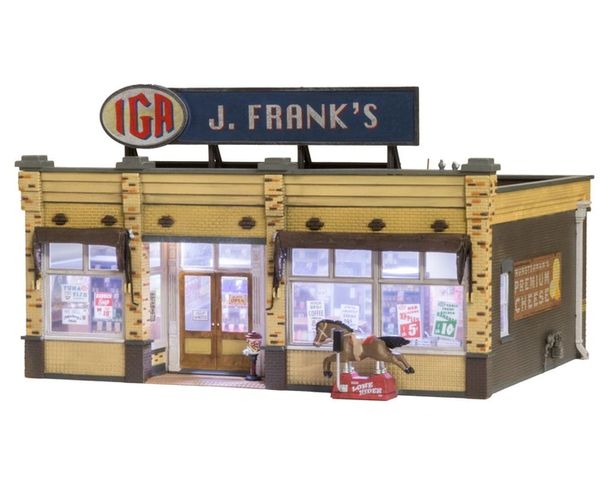 WDS 5851 J. Frank's Grocery - O Scale (Built Up)
