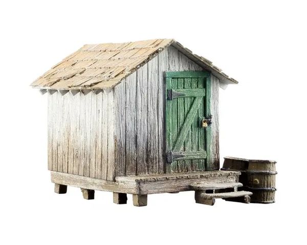 WDS 5858 Wood Shack O Scale (Built Up)