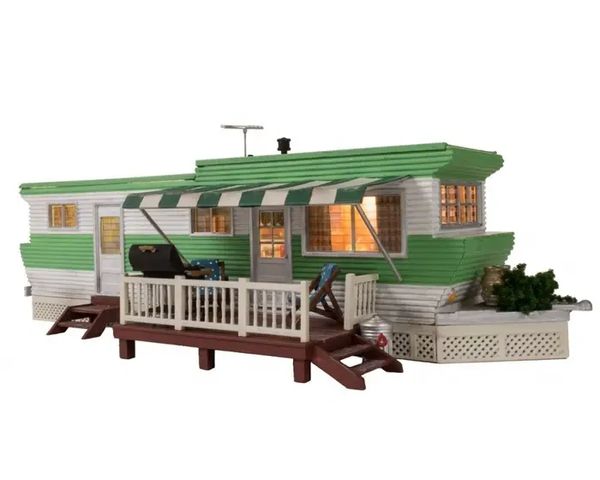 WDS 5861 Grill'in & Chill'in Trailer O Scale (Built Up)