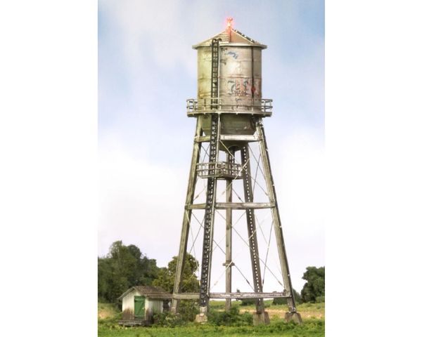 WDS 5866 Rustic Water Tower O Scale (Built Up)