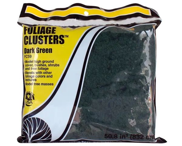 WDS 59 Foliage Cluster/Dark Green (45 Cubic Inches)