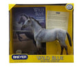 BRY 6136 Wild Blue Horse and Book Set