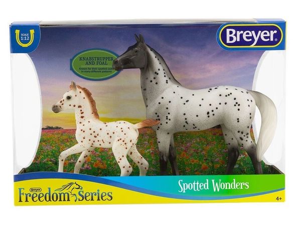 Breyer 62207 Spotted Wonders Knabstrupper Mare & Foal