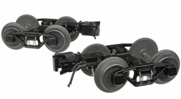 Atlas O 66039 Three Rail Wagon Top Bettendorf Trucks